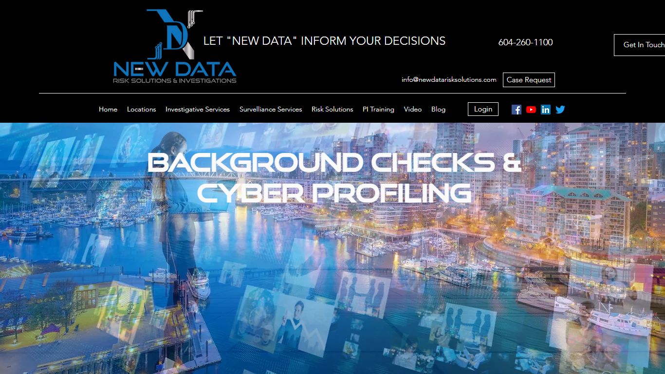Cyber & Background Profiling | New Data Investigations Inc.